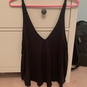 Free People Black Tank Top